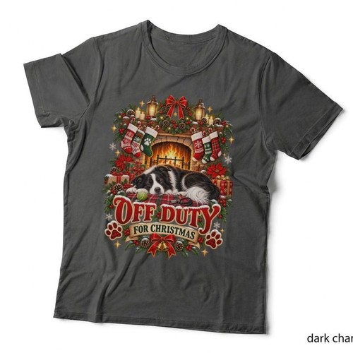 Christmas border collie off - collie,