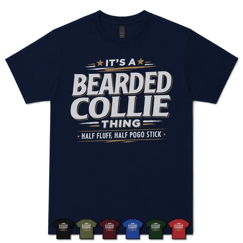 Bearded collie thing - a,