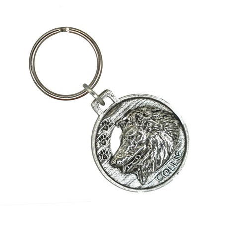 Collie keychain d058kc 1 2 - keychain,, 1/2