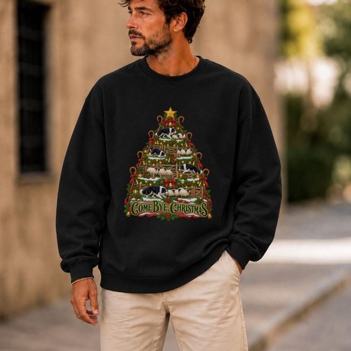 Sheepdog trial christmas tree - sheepdog,