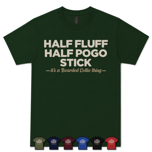 Half fluff pogo stick - half,