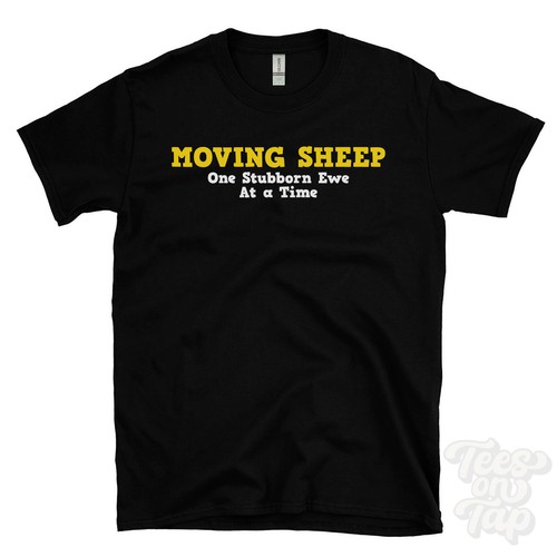 Moving sheep one - one, ewe