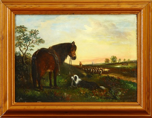 Oil canvas john - canvas,