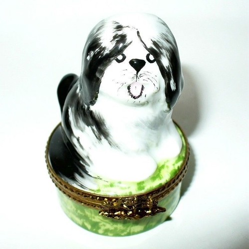 Limoges france box bearded - france,