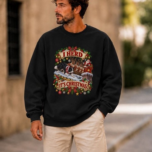 Herd christmas border - it's,