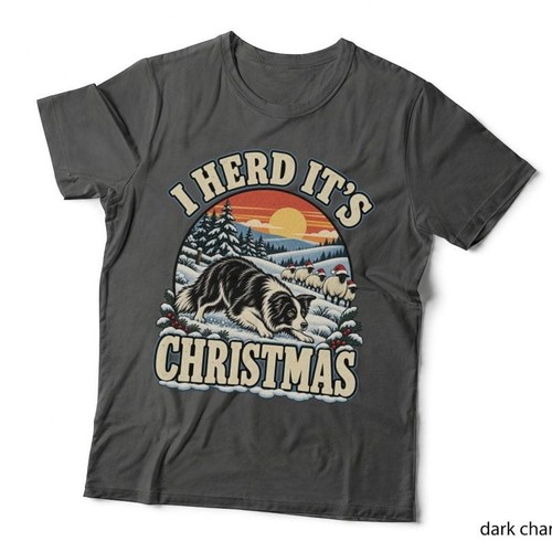 Border collie christmas sheep - border,